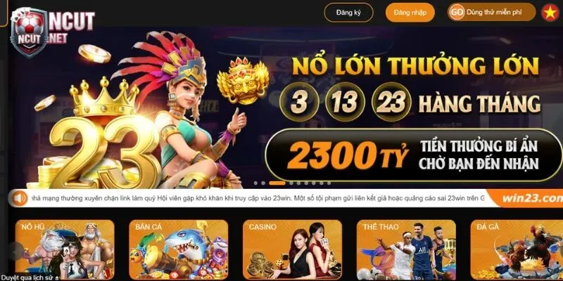 23Win - Nền tảng cá cược uy tín hợp pháp