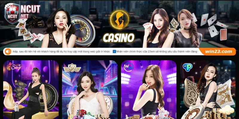 Live Casino 23Win - Trải nghiệm sòng bài đỉnh cao