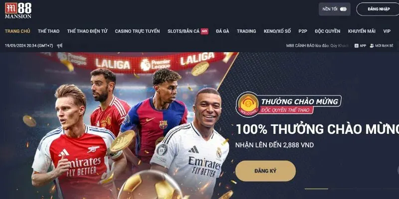 M88 - Nhà cái xanh chín và chuyên nghiệp