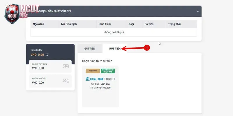 Cách thức rút tiền nhanh chóng tại M88