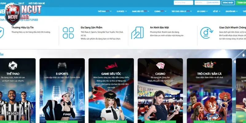 Giao diện website nhẹ nhàng và khoa học