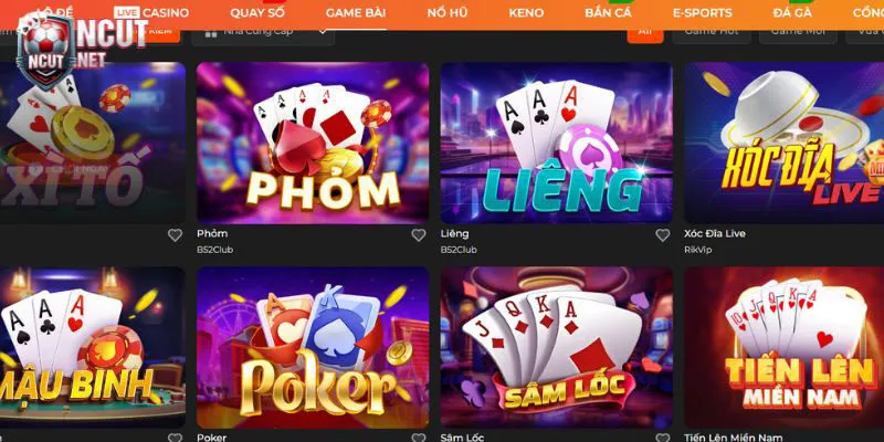 SV88 Game bài đa dạng